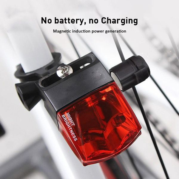 

bicycle light smart induction tail led cycling safety warning waterproof lamp bike lights
