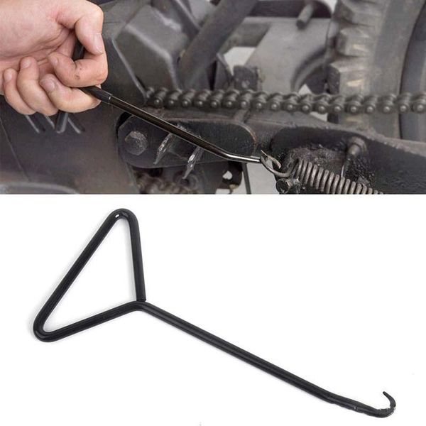 

motorcycle exhaust system 1pc stainless steel stand spring hook puller tool for pipe sidestand brake motocross dirt bike
