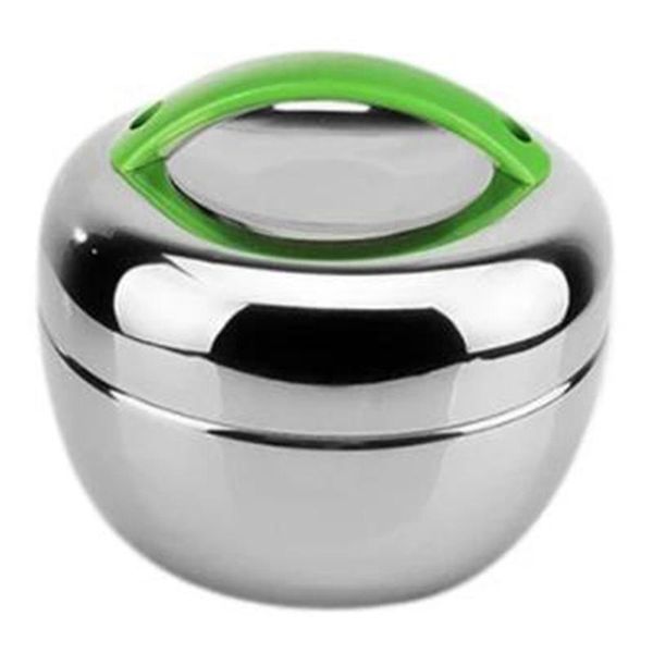 

dinnerware sets 800ml mini stainless steel double layer round bento box container lunch for kids kitchen