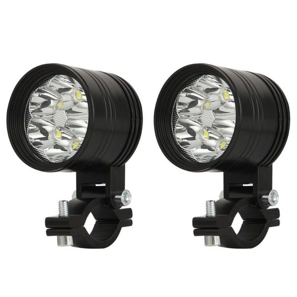 

emergency lights 2pcs motorbike working led spotlights motorcycle auxiliary lamp