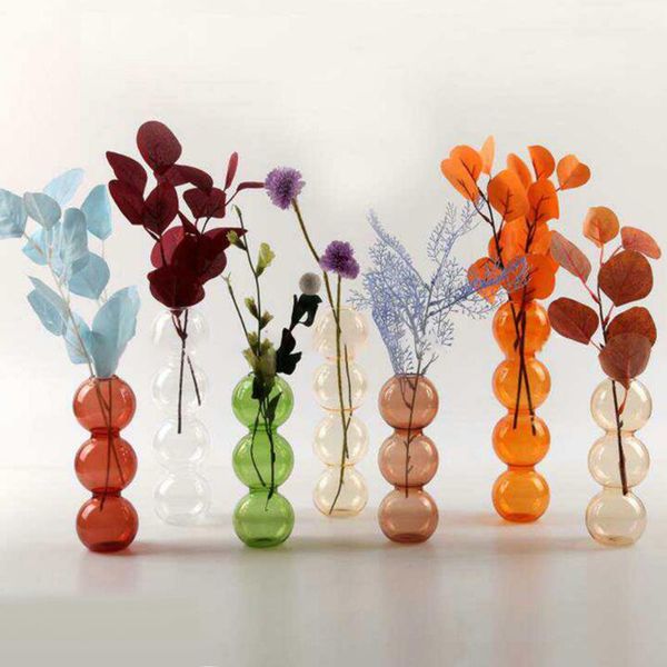 

vases nordic style glass vase crystal modern hydroponic plants european fresh for weddings events parties home room decoration