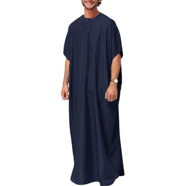 

men's dress shirts 2021 muslim arab dubai malaysian robe, White;black