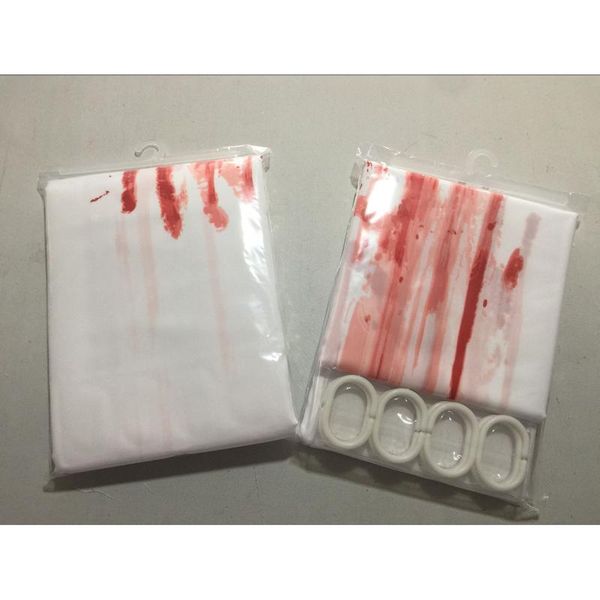 

shower curtains waterproof bathroom curtain bloody handprints for horror gifts