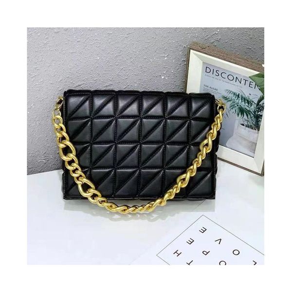 

evening bags women's bag black versatile classic retro chain quilted shoulder diamond square for women 2021 luxury handbags