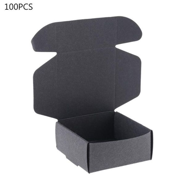 

100pcs kraft paper box nice packaging small size - gift bags & wedding l5ye wrap