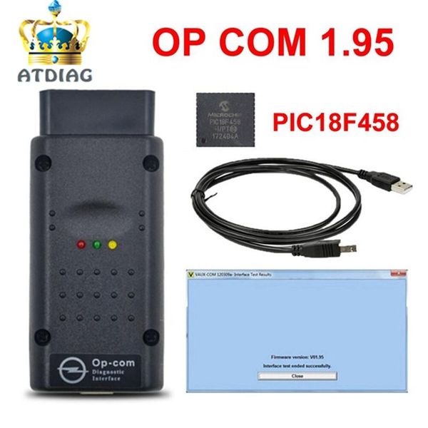 

code readers & scan tools opcom v1.95 with pic18f458 v1.59 v1.78 v1.99 firmware op-com for o*pel diagnostic-tool op com real