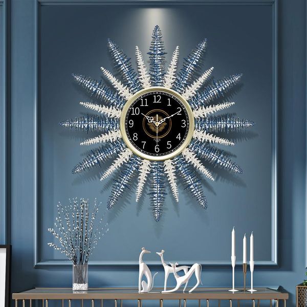 

european style wall clock living room fashion household creative atmosphere bedroom art silent modern design clocks