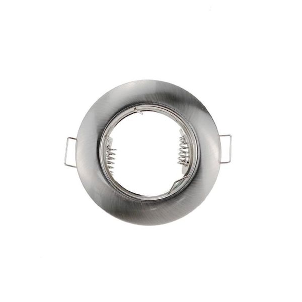 

2pcs/lot mr16 gu5.3 led spot light fitting fixed halogen bulb gu10 spotlight satinless steel color spotlights