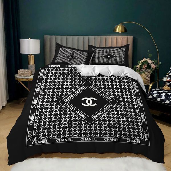 

luxury design printing textile bedding set 3pcs full size, comfortable and modern style, household goods/holiday gifts/l, including 1 duvet