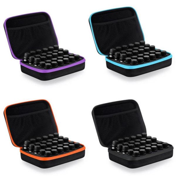 

storage bags essential oil case 30 bottles 5ml10ml 15ml perfume box travel portable carrying holder nail polish bag