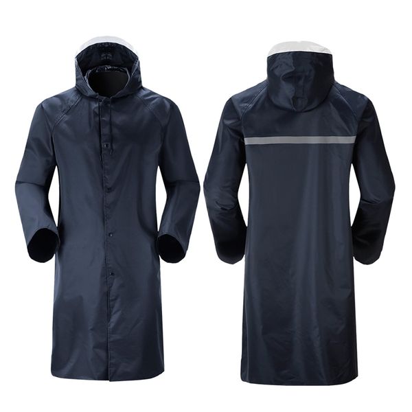 Dicker 210D Oxford Regenbekleidung verbundene Overalls Männer Frauen Fission Regenanzug Regenmantel im Freien Gärten Picknick Regenmantel 210925