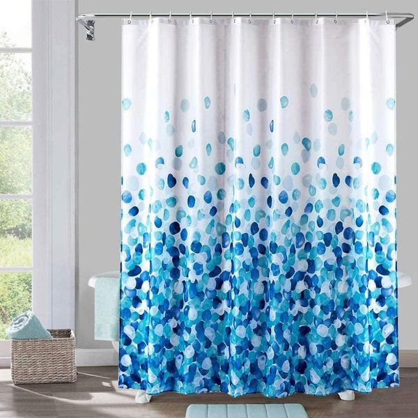 

bathroom curtain shower waterproof set for bubble home hooks curtains