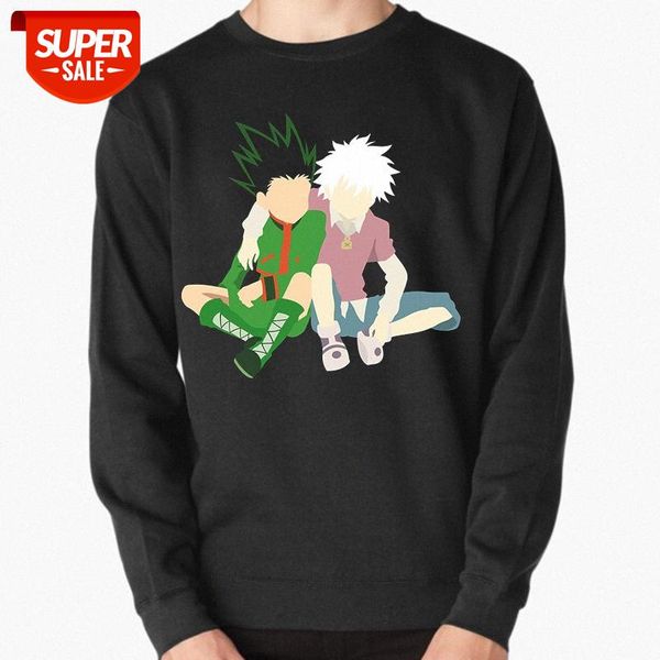 

men's and women's thin sweaters hunterÃhunter round neck long sleeve bottoming shirt #e75r, Black