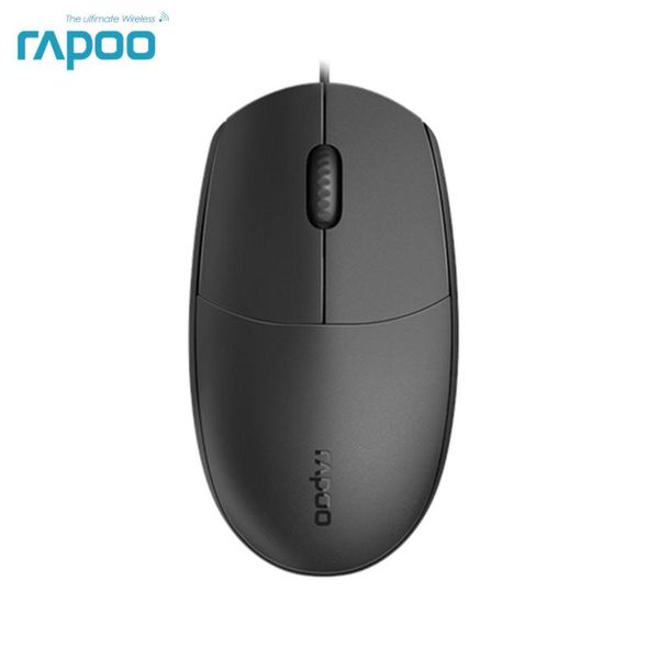 

rapoo n1200s usb wired optical mouse with 1000dpi for pc lapdeskcomputer mice