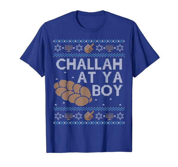 

Funny Ugly Hanukkah Sweater Shirt Challah At Ya Boy Matching, Mainly pictures