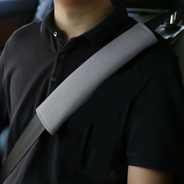 

safety belts & accessories 4pcs soft car seatbelt cover sheepskin seat belt pillow pad strap shoulder pads for bag