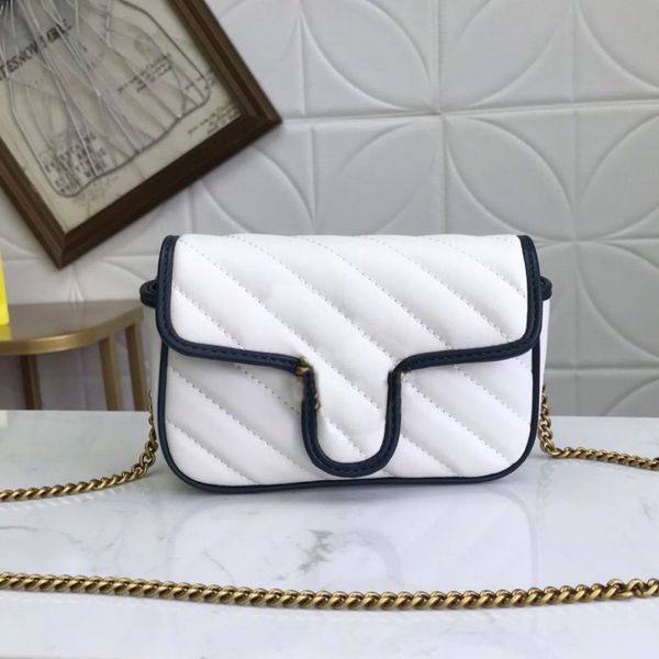 

chain shoulder bags handbag purse messenger bag fashion black twill quilted leather double g detachable chain shoulder strap j9r