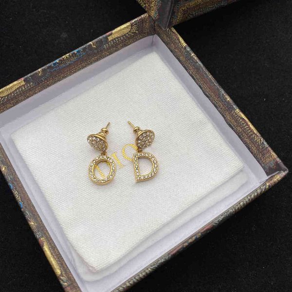 

70% off letter korean version temperament versatile female same earrings, Silver