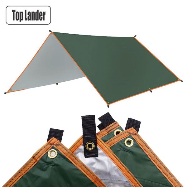 

4x3m 3x3m awning waterproof tarp tent shade ultralight garden canopy sunshade outdoor camping hammock rain beach sun shelter tents and s she