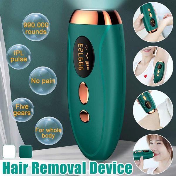 Electric Face Scrubbers IPL удаление волос Mini портативный лазерный эпилятор машина для всего тела Постоянный безболезненный депилядор 999999