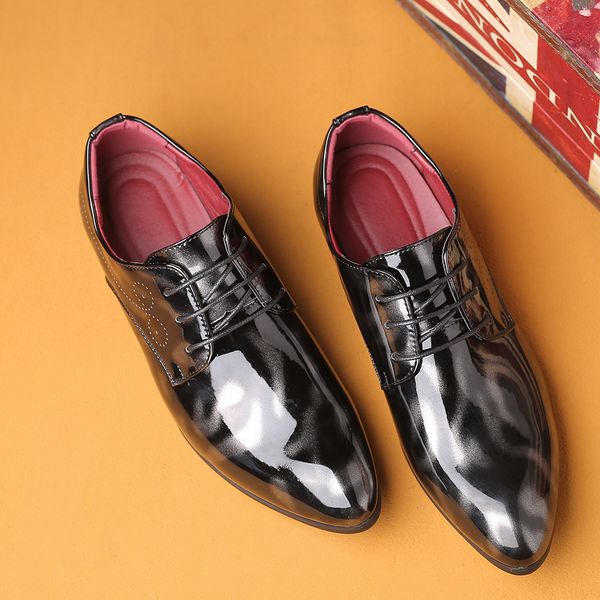 

men black shoes dress shoes men scarpe uomo formal mens leather zapatos cuero mens genuine spring hombre casual