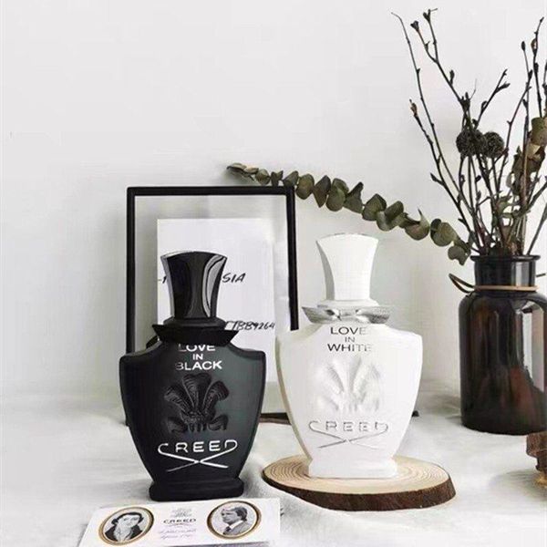 

wholesale perfume fragrances for women creed love in white/on black edp lady perfumes 75ml spray sample display copy designer brands charm e