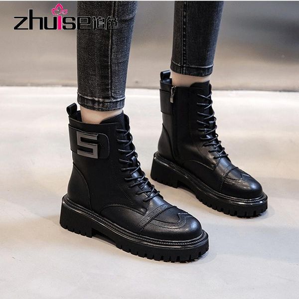 

boots women woman casual shoes fashion leisure sneakers female botas mujer drop, Black