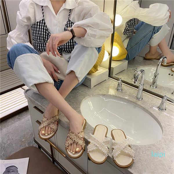 

shoes woman slippers summer rubber flip flops shale female beach slides shallow hawaiian flat sandals, Black
