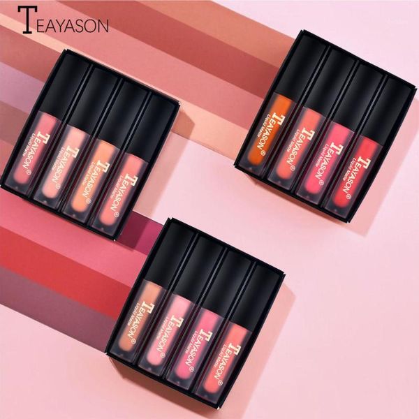 

matte velvet lip gloss set cosmetic tintwaterproof long lasting stick moisturizer lipstick makeup1