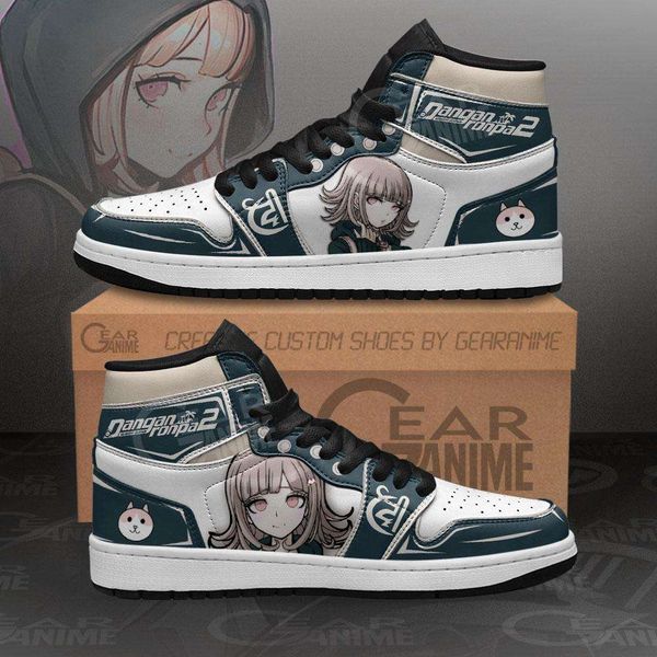 

customization chiaki nanami sneakers danganronpa custom anime shoes