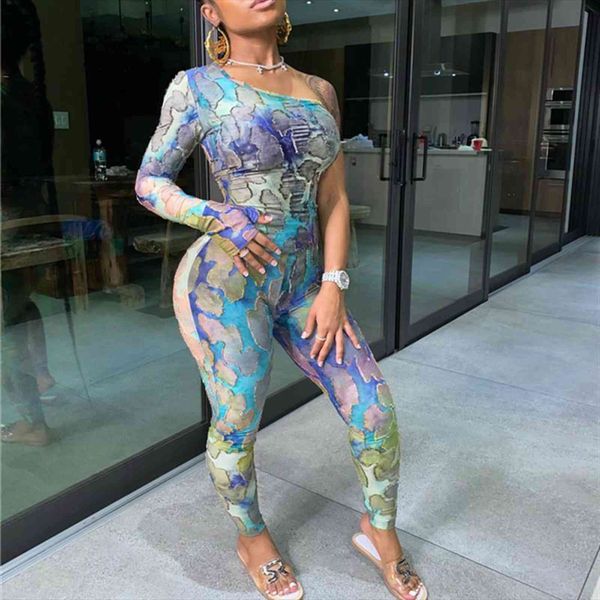 

printed 2 pieces set womenpant tracktsuit off shoulder single sleeve t shirt high waist long pants outfits, White