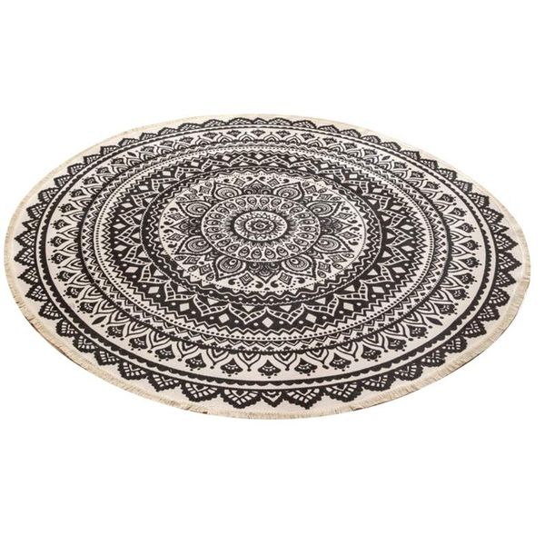 

carpets round rugs bedroom bohemian mandala circle suitable for family living room coffee