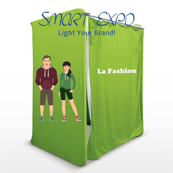 

180*200cm portable dressing room event changeroom retail supplies for clothes store outdoor activity with custom logo printing and carry bag