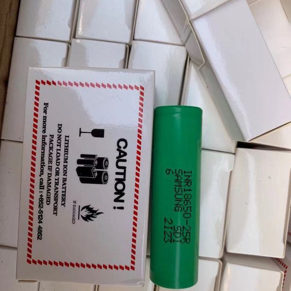 VCT4 VTC5 VTC6 HE2 HG2 30Q ATW 18650 INR Bateria 2500mAh 3000mAh 3.7V 18650 Baterias Recarregáveis ​​Baterias de Lítio