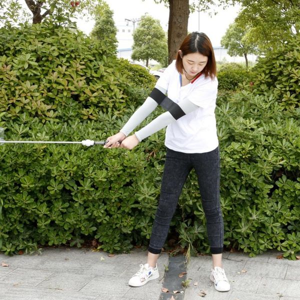 

golf training aids arm posture motion correction belt double ring elastic nylon assistant beginner