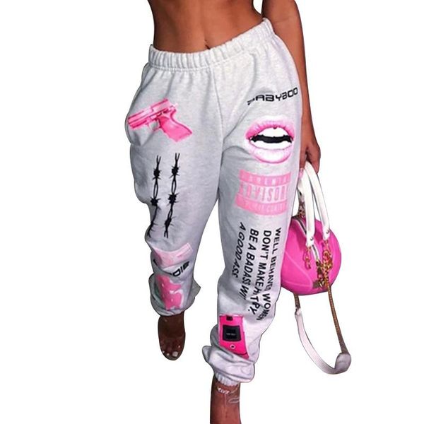 

men's pants summer hip-hop graphic sweatpants 2021 women's jogger trousers harajuku high waist loose casual women, Black