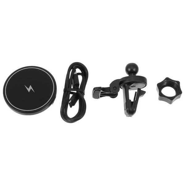 

cell phone mounts & holders 1pc magnetic charging holder rack charger (black)