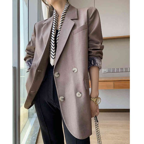 

women blazer autumn charges printed elegant jackets lady female coat women's coffee blazers, White;black