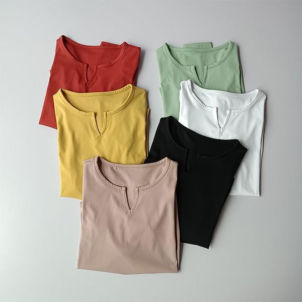 

yoga outfit 2021 women's t-shirt long sleeve sport fashion gym running fitness clothing sports workout shirts