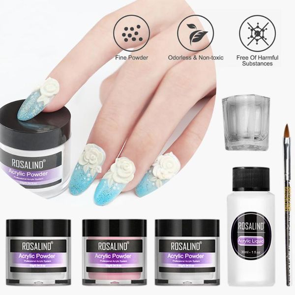 

nail art kits acrylic kit professional powder and liquid monomer set with carving pen decoration for home salon