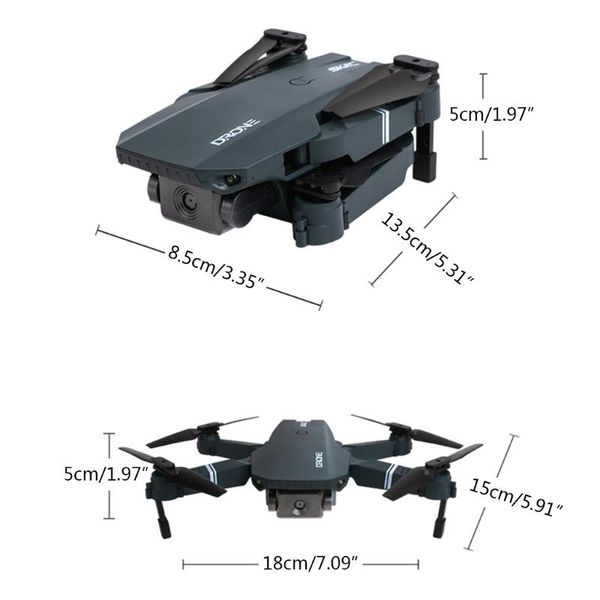 

4k 720p wifi camera drone quadcopter fpv drones rc helicopter hight hold 54df