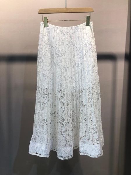 

skirts 2021 women fashion casual lace half skirt 0517, Black
