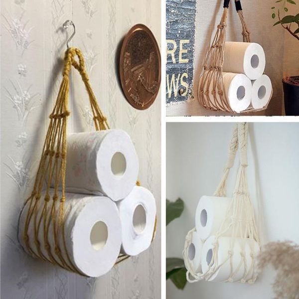 

hooks & rails cotton woven magazine rack bohemian storage holder basket for books spapers notebook arrival