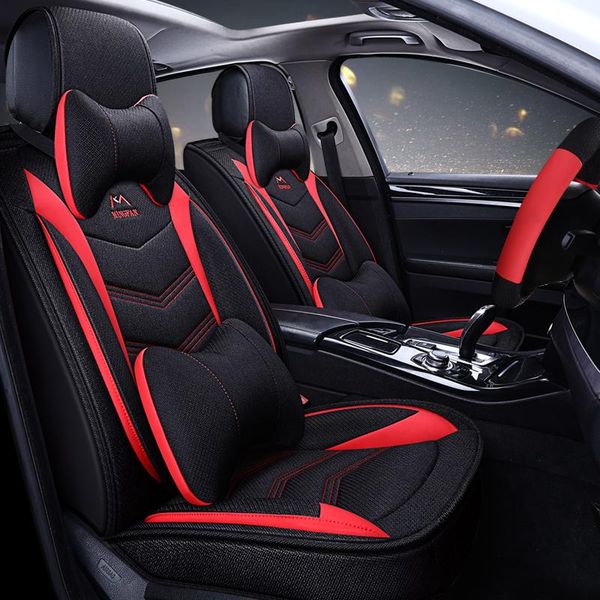 

autocovers car seat covers for sedan suv durable leather universal five seats set 5 seater front and back p11406
