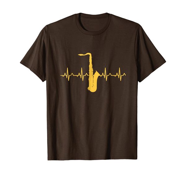 

Saxophone Heartbeat T-Shirt, Saxophone Player Shirts, Mainly pictures