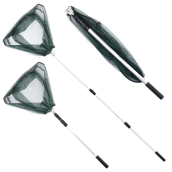 

fishing net aluminum alloy retractable folding landing for mc889 accessories