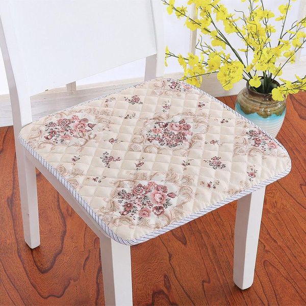 

cushion/decorative pillow pastoral printed dining chair seat cushion for home decor 5 sizes office computer chairs cushions stool pad non-sl