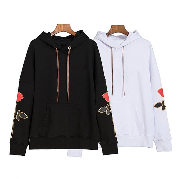 

2021 new autumn and winter hoodie hip hop mens hoodies print hoodie loose men women sweatshirt long sleeve european size, Black