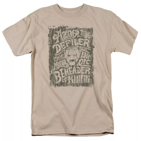 

hobbit azog t-shirt sizes s-3x new, White;black