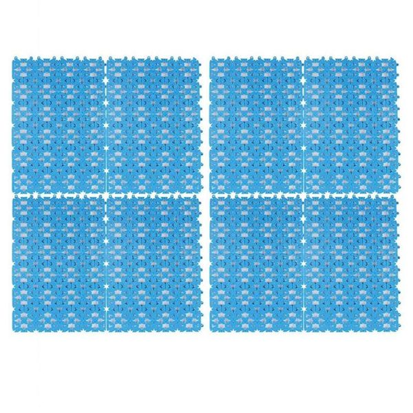 

cage mat floor plastic mats feet pads for pet cats dogs hamster rat chinchilla guinea pig (8 pack) kennels & pens